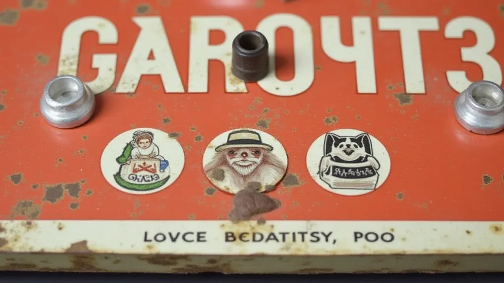 Genuine porcelain-enameled steel sign texture