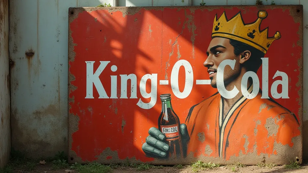 Vintage King-O-Cola sign